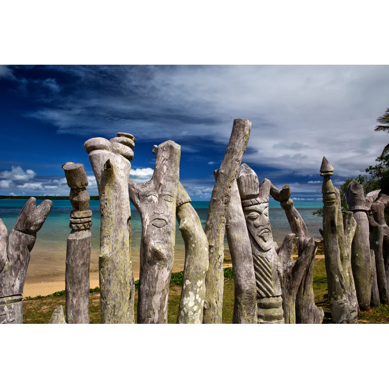 Pacific Island - Wrapped Canvas Print, 30cm H x 46cm W x 3.8 cm D
