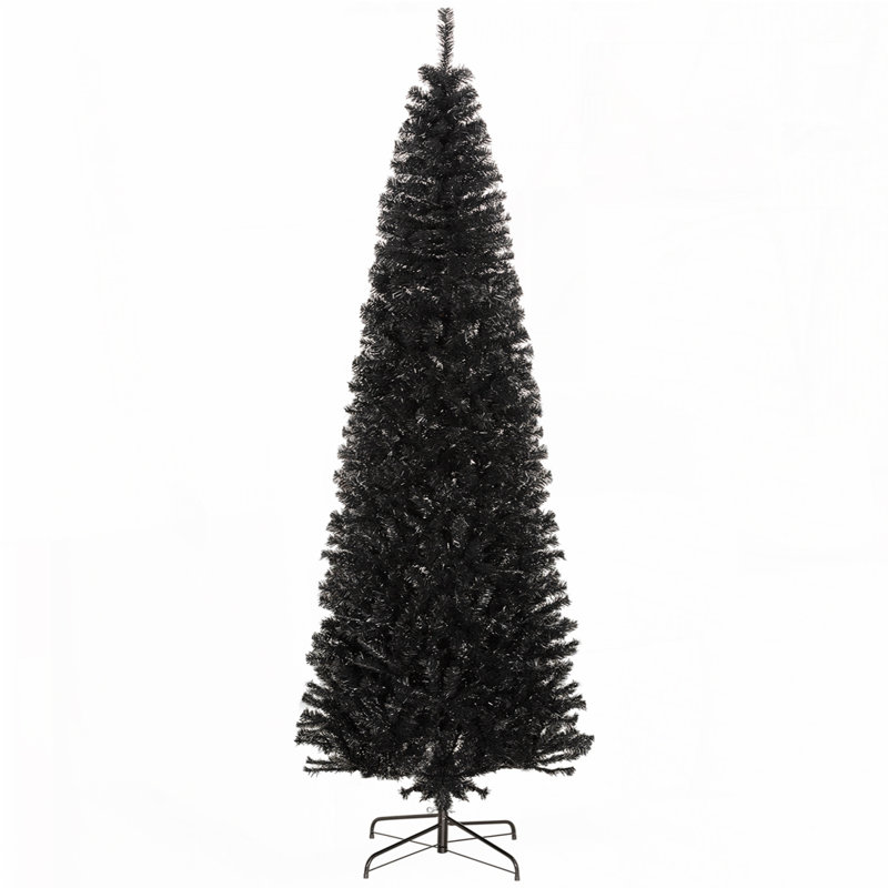 Arbre de Noël noir 8 pi
