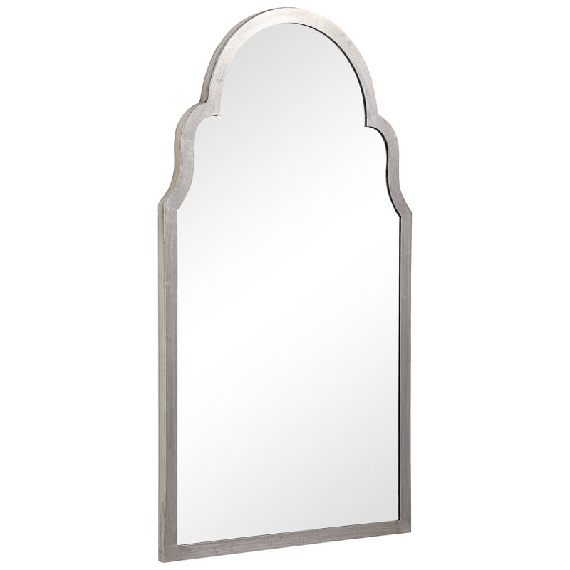 Miroir décoratif Zamora, Argent argent