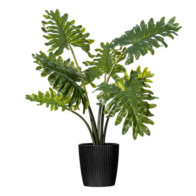 Grand buisson de Philodendron artificiel en pot