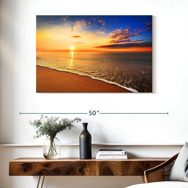 Gillard Sunrise At The Beach, 26" H x 39" W