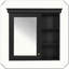 Armoire à pharmacie murale avec rangement pour miroir