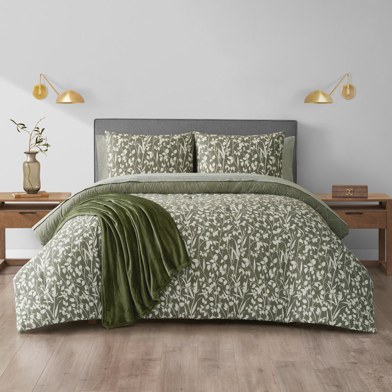 Arian 8 Piece Comforter Set, Full Comforter 8 Additional Pieces