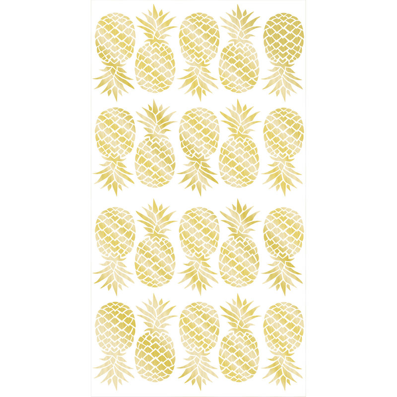 Décalcomanie murale Ananas