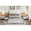 Queen size platform bed with 2 large drawers, pull-out bed-121110567