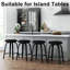 Ensemble de 2 tabourets pivotants de style Mid-Century-1529720984