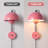 Pacitte Modern Mid-century Flower Bud Wall Sconces Sleek Plug In Wall Light Fixtures For Bedroom-124533498