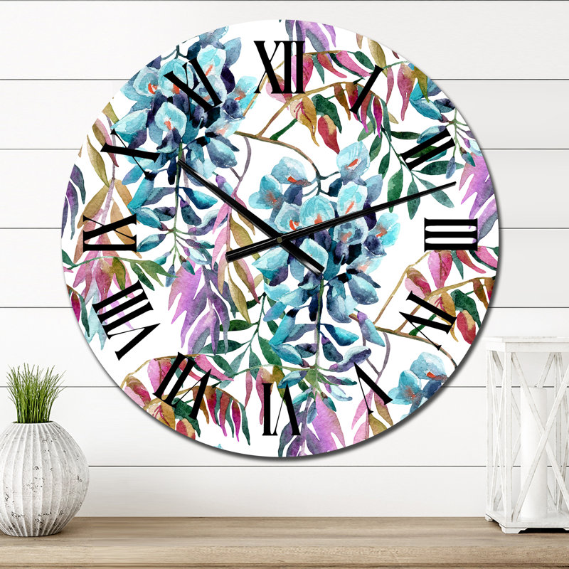 Horloge murale Wisteria, Petit