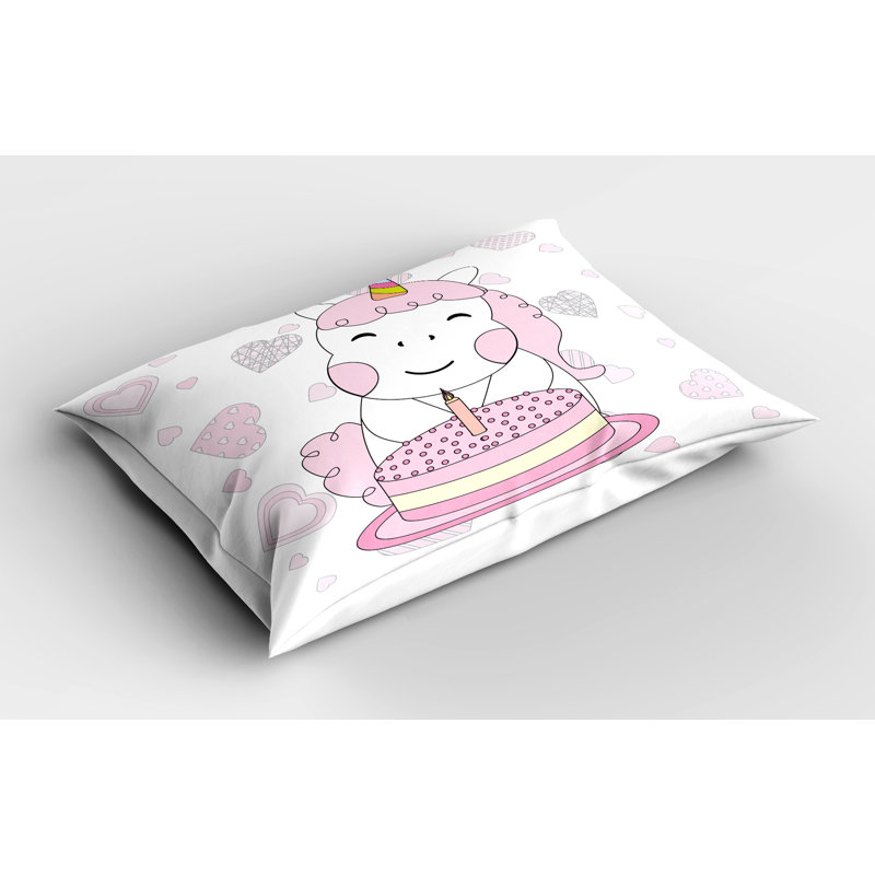 Ensemble de 2 taies décoratives pour licorne Ambesonne, H 20 po x l 30 po