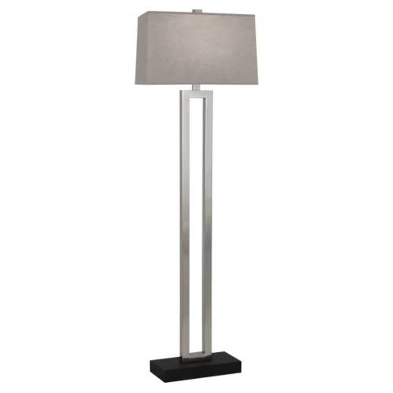 Lampe sur pied 60 "Donut, Argent antique