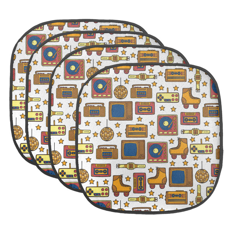 Coussin de siège rétro pour l'extérieur