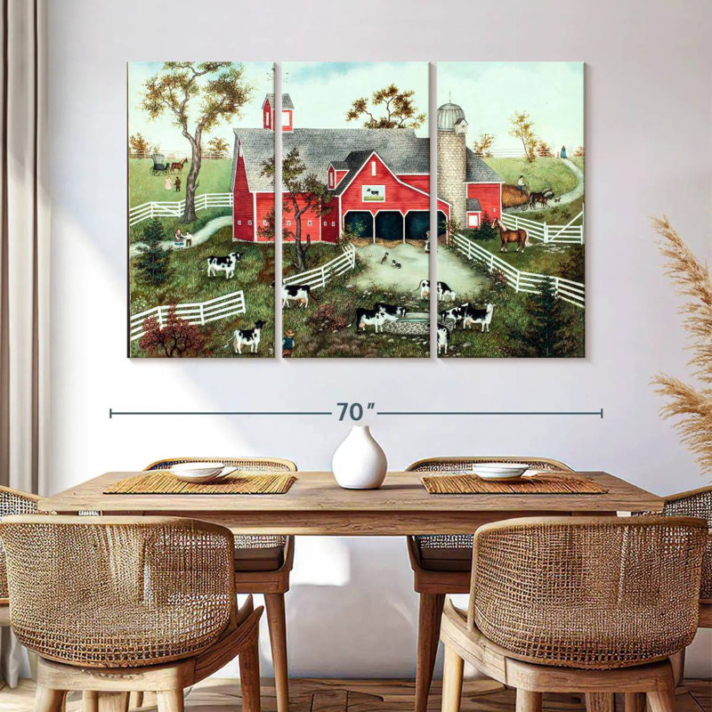 Lilie Cows Cows Cows, 42" H x 65" W