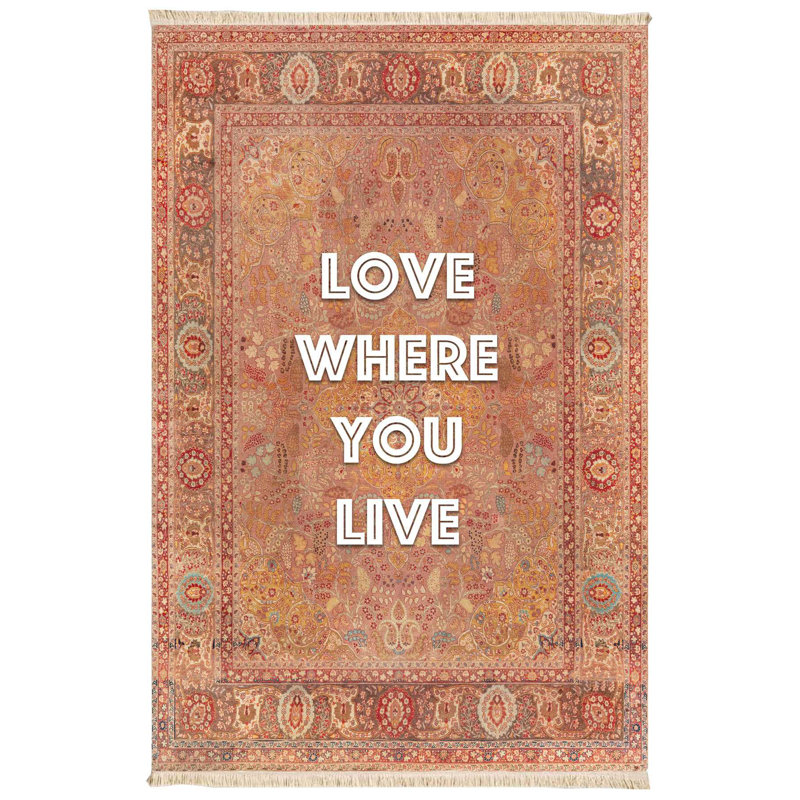 Terracotta Traditional Medallion Rug