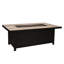 Elba Aluminum Outdoor Fire Pit Table-553030089-553030088-553550047