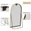 Grand miroir de plancher arqué pleine longueur-1095442193-1095442277