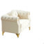 Canapé Chesterfield en velours avec coussins ronds-877945507