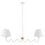 Luminaire suspendu 2 lumières Sunlit Squiggle-101991418
