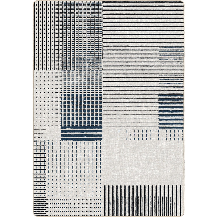 Residency Gridlox Accent Linear Area Rug