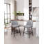 Tabouret de bar pivotant à 360 ° à hauteur de comptoir pour îlot de cuisine et pub (ensemble de 2)-423203847