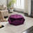 Polygon Diamond Purple Velvet Storage , Ideal Multi - Use Footrest For Dorm, 34"l X 30.5"w 13.5"h , Velvet, Functional, Footrest, Storage, Bedroom, Entryway-281578307