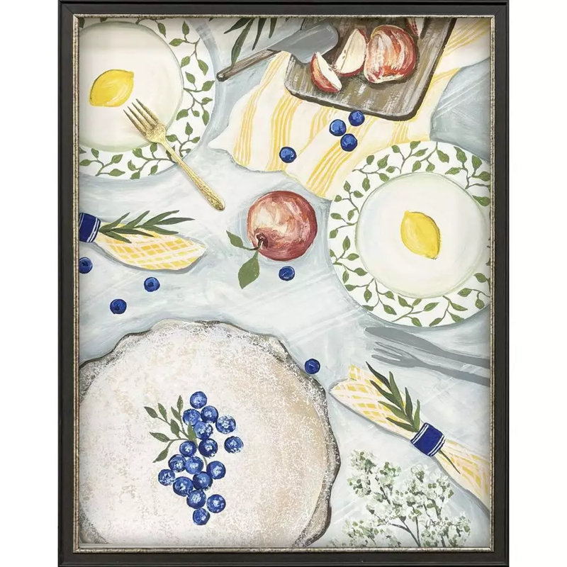 Summer Picnic Framed Art