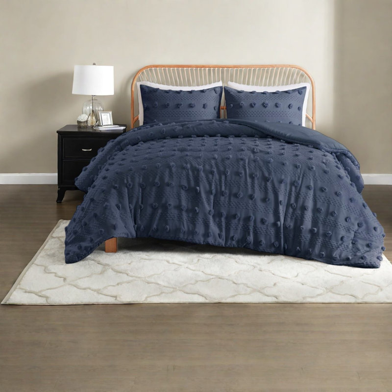 Premium Polyester Bedding Sets, Modern Jacquard Design, Home Comfort