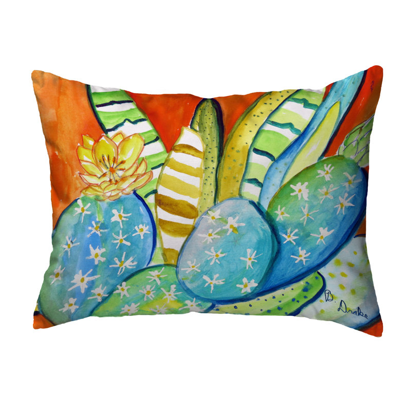 Outdoor Reversible Throw Pillow, 16" x 20"
