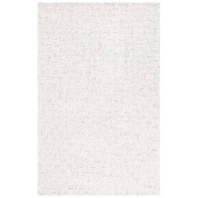 Tapis Micro-Loop 537 ivoire / gris