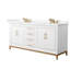 Marlena 72" Freestanding Double Bathroom Vanity with Cultured Marble Top-1658505296-1658505299