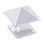 Knob 1-1/4 Inch Square (10 Pack)