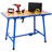 Foldable Work Bench,Workshop Tool Bench,Packing Table Mounting Table Assembly Table,660lbs Load Capacity,For Workshop, Garage,Blue