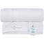 Ensemble de draps de bain en coton turc de qualité supérieure avec 2 serviettes absorbantes en peluche et à séchage rapide pour un confort ultime 30 po x 60 po
