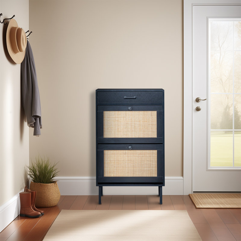 Armoire à chaussures, Noir