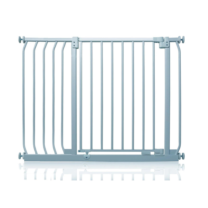 Elite Pressure Safety Gate, Matt Grey, 105cm H x 116cm W x 2.3cm D