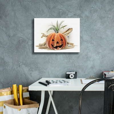  'Coastal Pumpkin Still Life' by Lauren Rader Canvas Wall Art, 16" x 12"