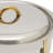 14.2Qt Gold Stainless Steel Round Chafing Dish with Lid-1901466907