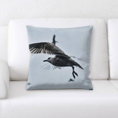 Microsuede Throw Pillow