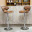 Ensemble de 2 tabourets de bar Upholstery Airlift-182337572