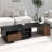 Esteban Extendable Wood Coffee Table with 2 Storage Drawers & Shelf