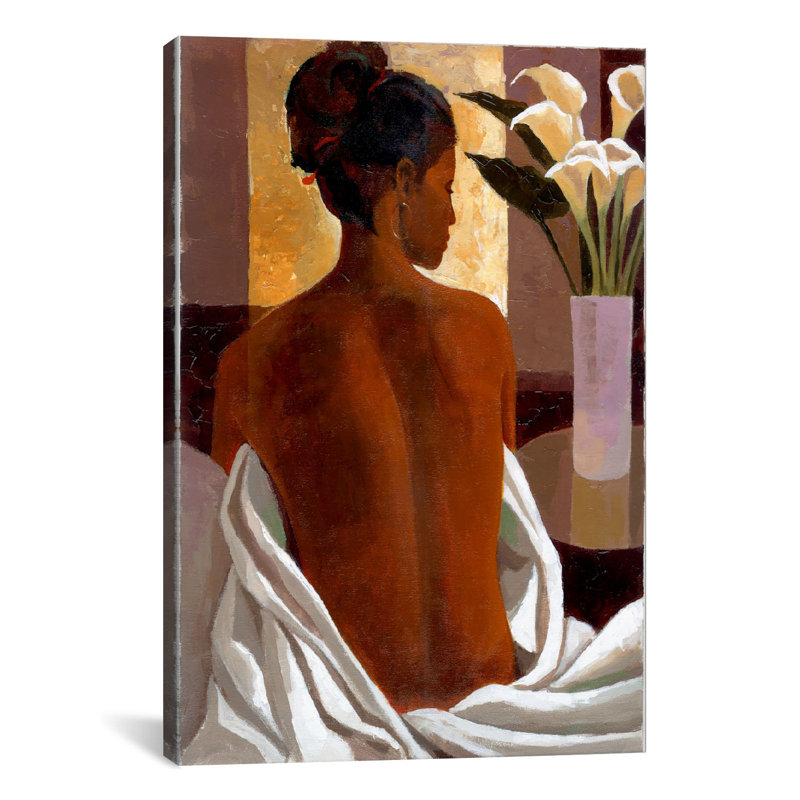 «Morning Light» par Keith Mallett, reproduction d'art sur toile, H 40 po x l 26 po x P 1,5 po, Toile tendue, Pas de tapis