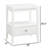 White 1-Drawer Nightstand-1009195087