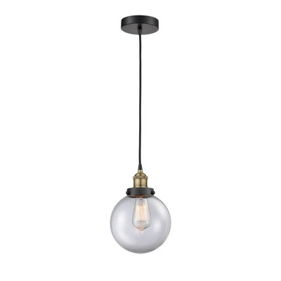 Luminaire suspendu simple à 1 lumière Frederick