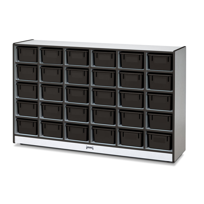 Rangement mobile Rainbow Accents®, Noir, Oui, H 35,5 po x l 57,5 po
