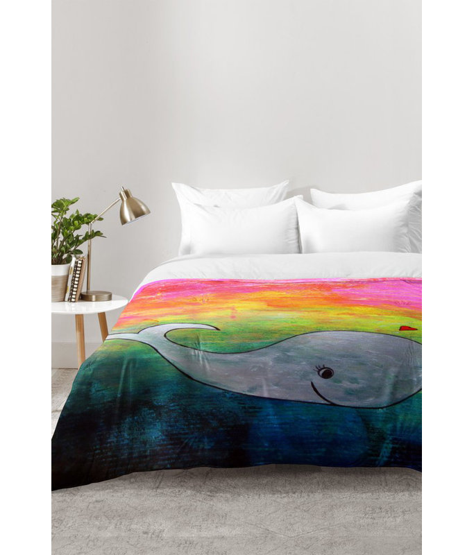 Sophia Buddenhagen Coastal Polyester Comforter, Full/Queen Comforter + 2 Standard Shams