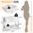 P2 MDF Nightstand 1 Drawer 1 Shelf 29.5 Inch W-242162743