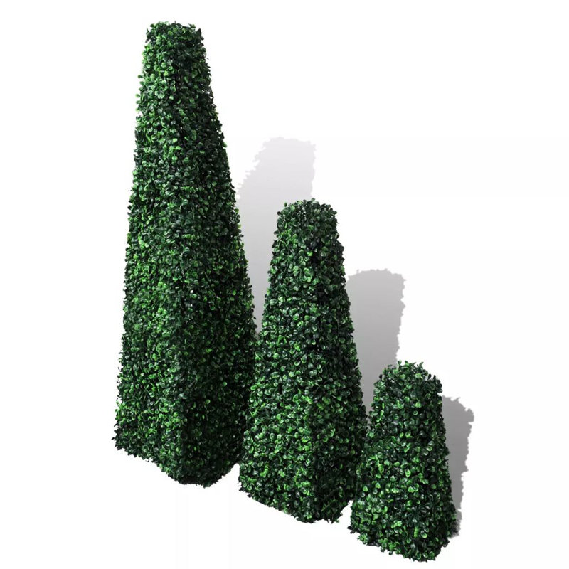 100cm Faux Boxwood Plant in Freestanding