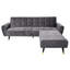 Shiflet 3 Seater Velvet Sofa Bed-55866257