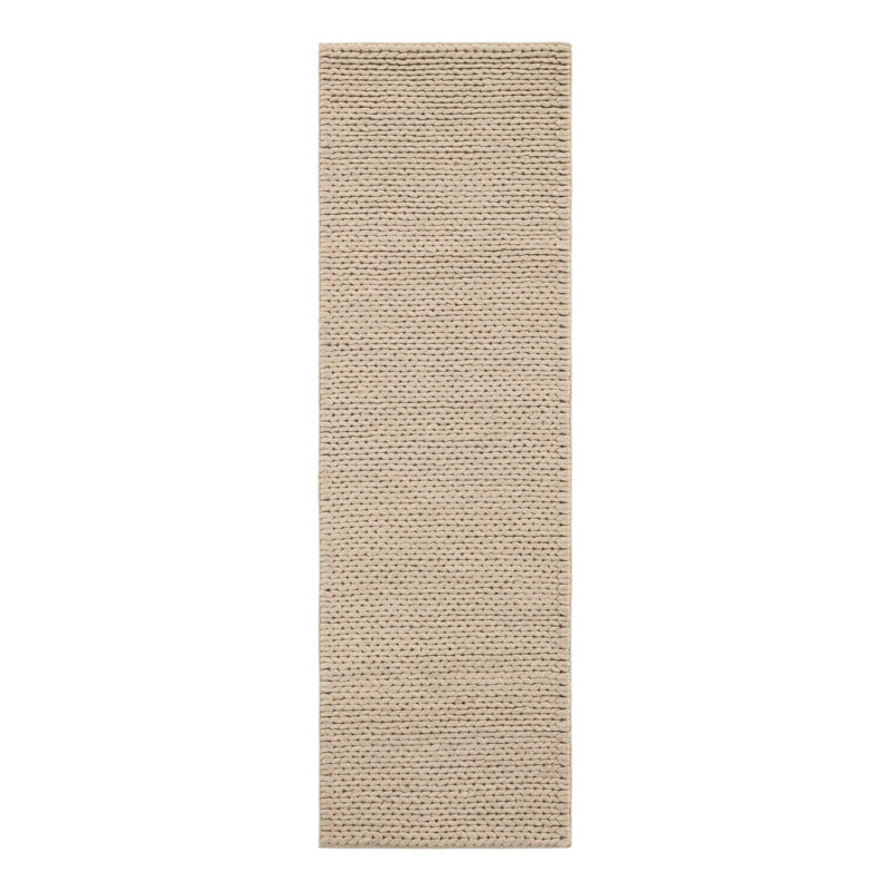 Yanellie Hand Loomed New Zealand Wool Area Rug, Runner 2' x 6'7"
