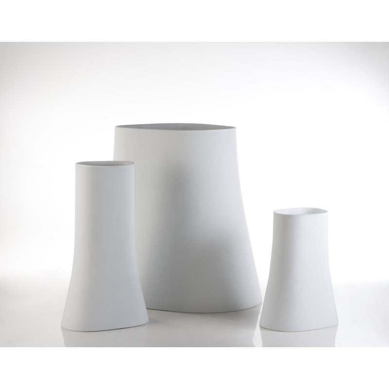 Bones Resin Pot Planter, 47.25" H x 52" W x 45" D, Ice