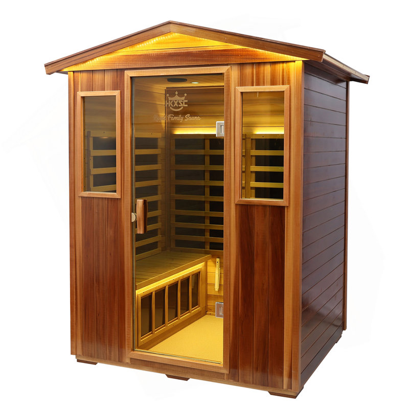 Four-Person Far-Infrared Outdoor Sauna-B